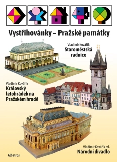 Pražské památky – Letohrádek královny Anny – Staroměstská radnice – Národní divadlo